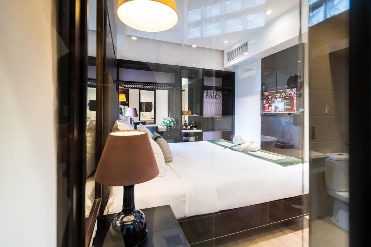 Hanoi Center Silk Charming Hotel & Travel ภายนอก รูปภาพ