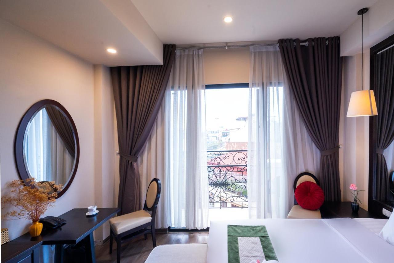 Hanoi Center Silk Charming Hotel & Travel ภายนอก รูปภาพ